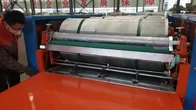 Flexographic printing machine 800X2100mm for applying images to bags and big bags or roll polypropylene fabric