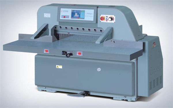Large Format High-precision Paper Cutter with Integrated Rack